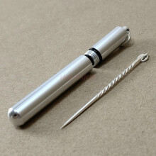 990 Full Silver High Metal Toothpick Portable Mini Toothpick Storage Box To Send Elders Sale