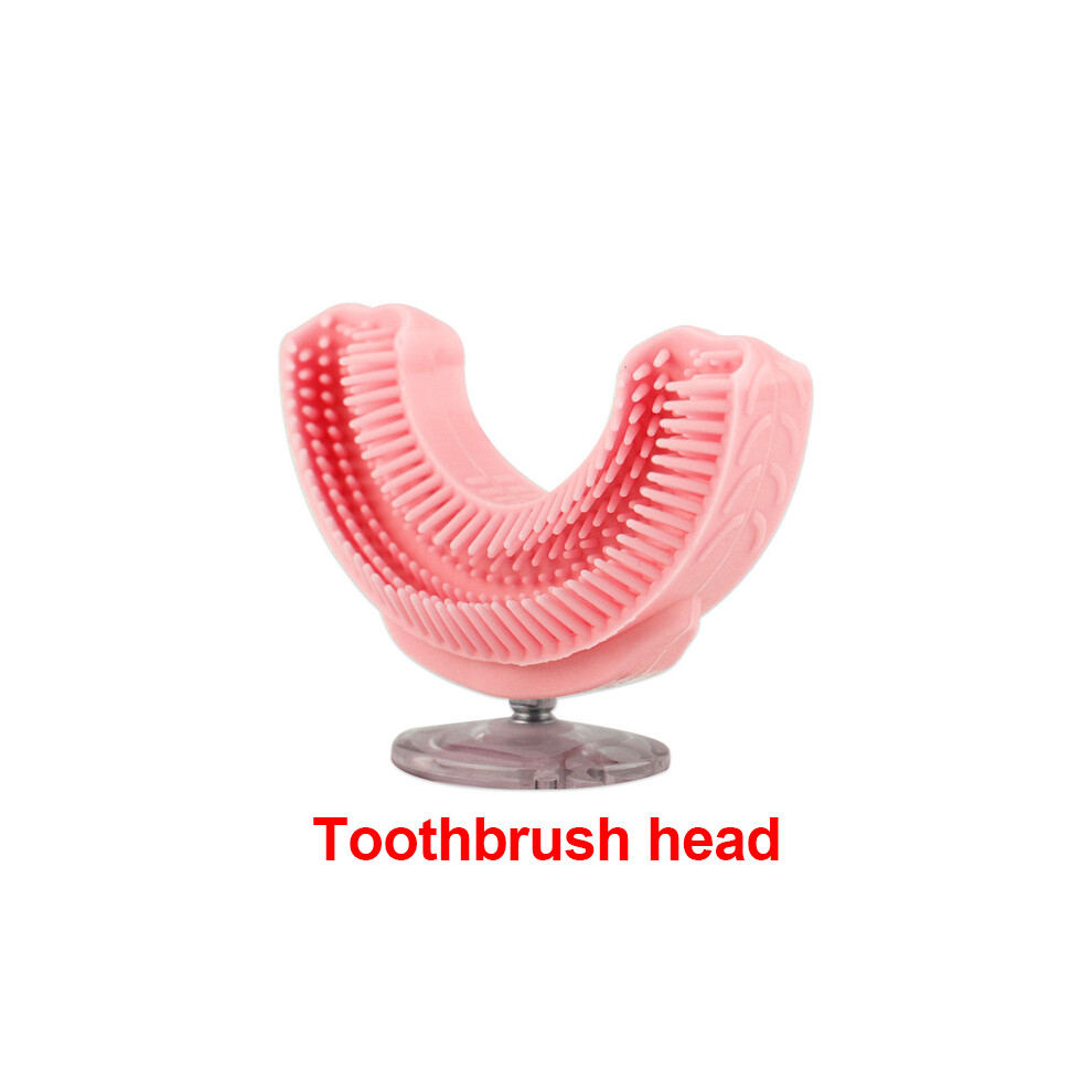 Maxpower Child Electric Toothbrush 360 Degrees Automatic Usb Rechargeable Cleaning Silicone Children Smart Kids U Shape