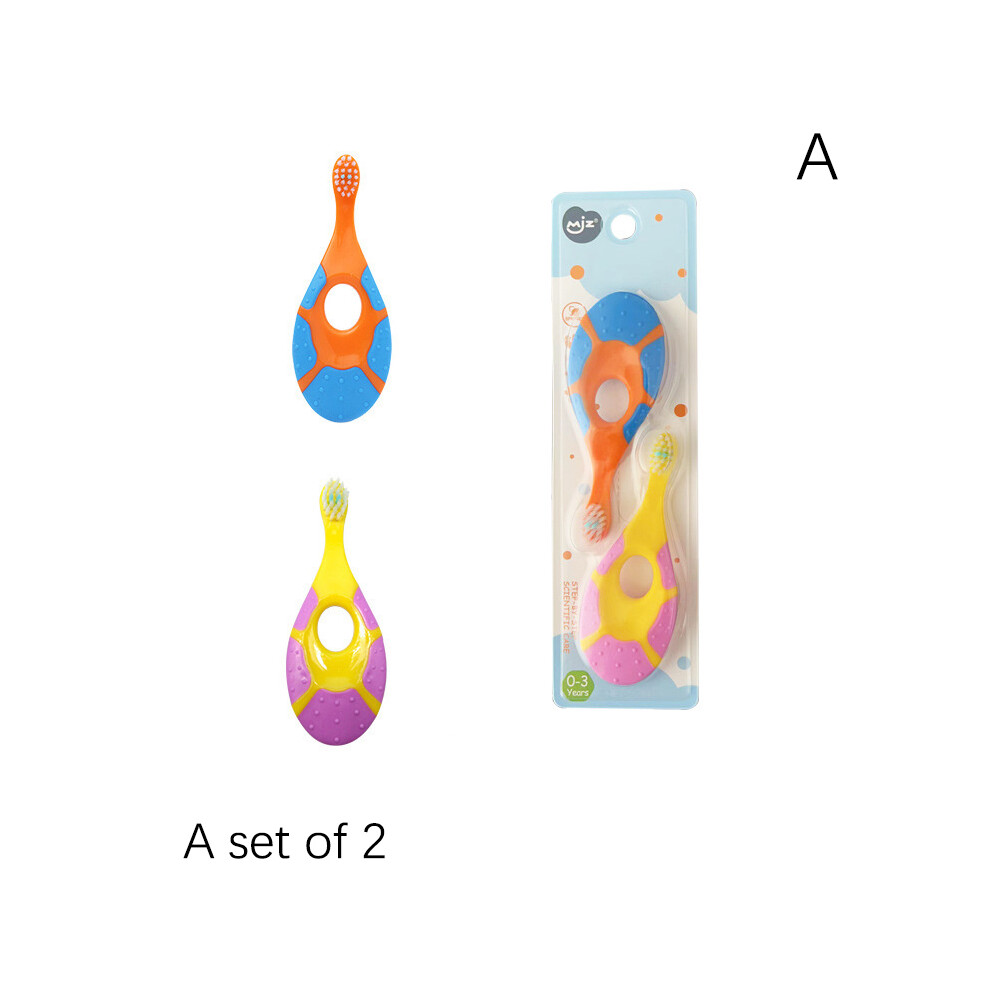 Baby Toothbrush For 0-3 Years Safe And Sturdy Toddler Oral Care Teether Brush Maxpower