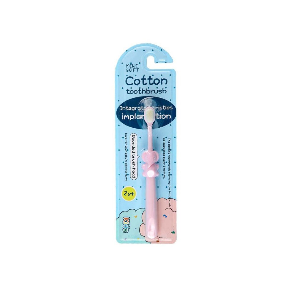 Maxpower Extra Soft Children Good Cleaning Soft Floss Bristle Cartoon Handle Baby Toothbrush Micro-Nano Kids Toothbrush