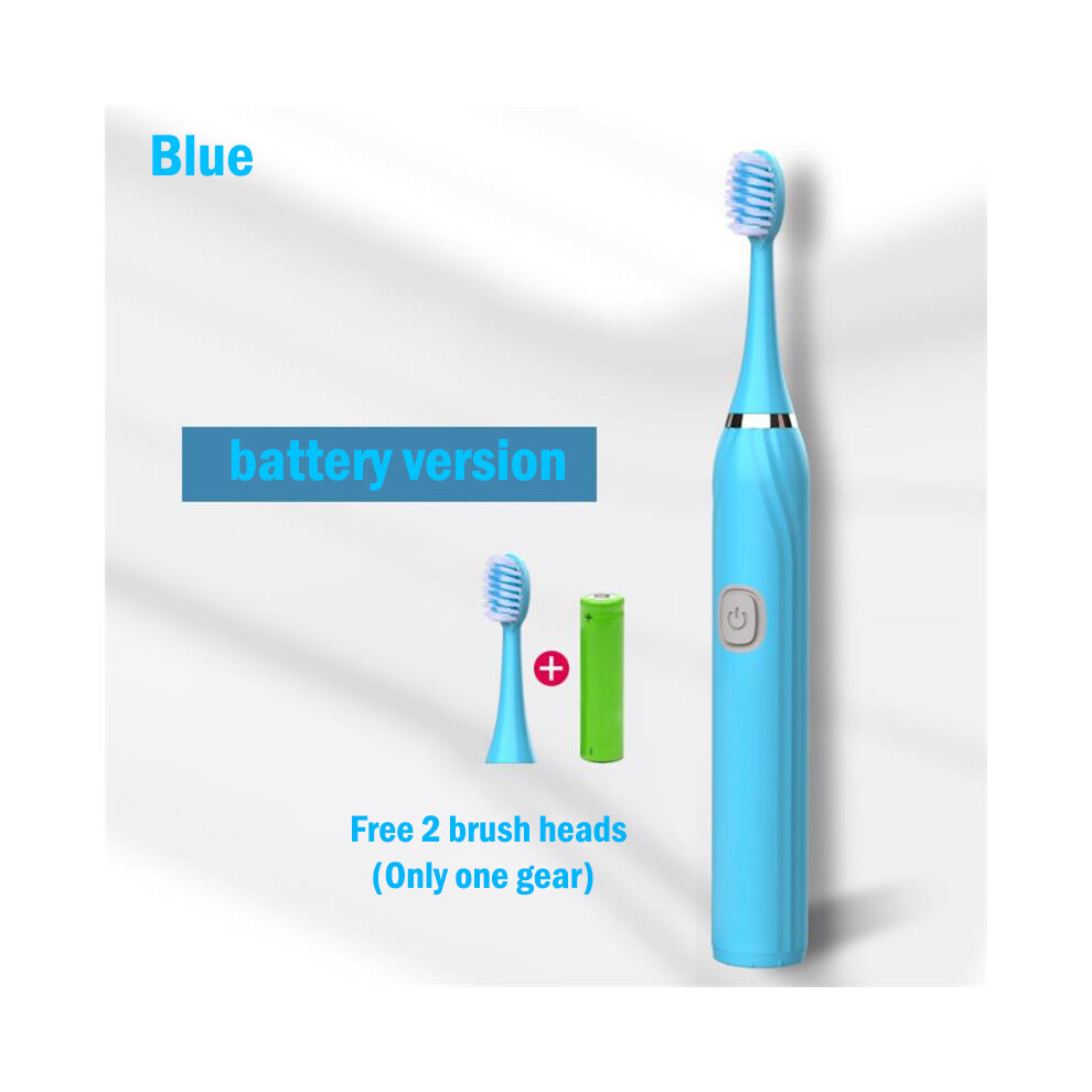 Maxpower Sonic Electric Toothbrush Dupont Soft Bristles Ipx7 Waterproof Ultrasonic Toothbrush Large Button Vibration Toothbrush
