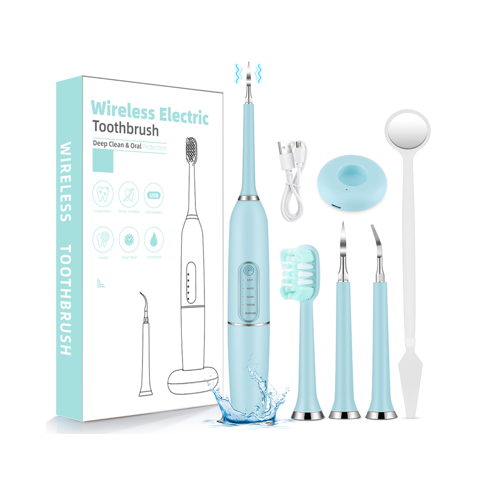 Maxpower Ultrasonic Electric Sonic Dental Scaler Stain Tartar Calculus Remover Teeth Whitening Cleaning Waterproof Electric
