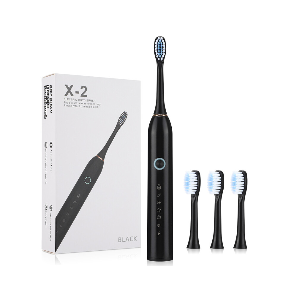 Maxpower Electric Toothbrush Rechargeable Cleaning Device Portable Teeth Cleaner For Oral Care Teeth Whitening Waterproof