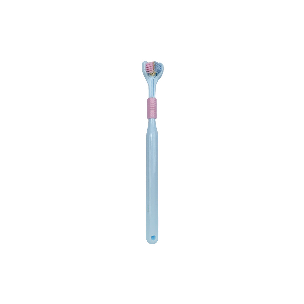 Maxpower Adult Toothbrush Three-Sided Toothbrush Soft Bristle Teeth Whitening Brushes Tooth Brush 360 Cleaning Teeth Brush