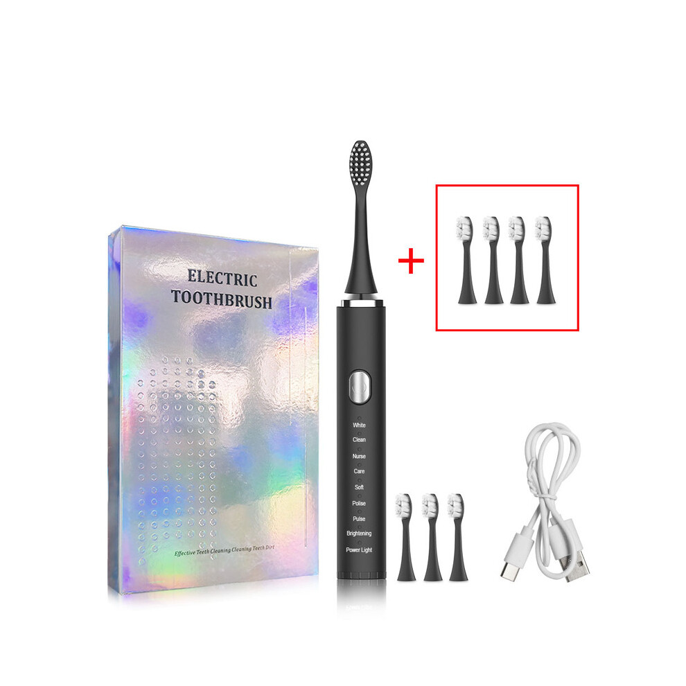 Maxpower Electric Toothbrush Rechargeable Sonic Toothbrush High Vibration Dental Tooth Whitening Cleaner Electric Brushes