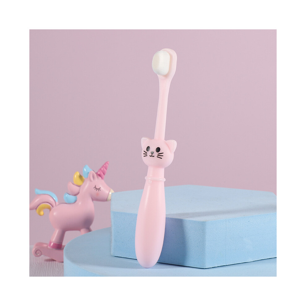Maxpower 1 Pc Children Cartoon Cat Super Soft Bristle High Quality Toothbrush Baby Tooth Brush Kids Training Teeth Brush