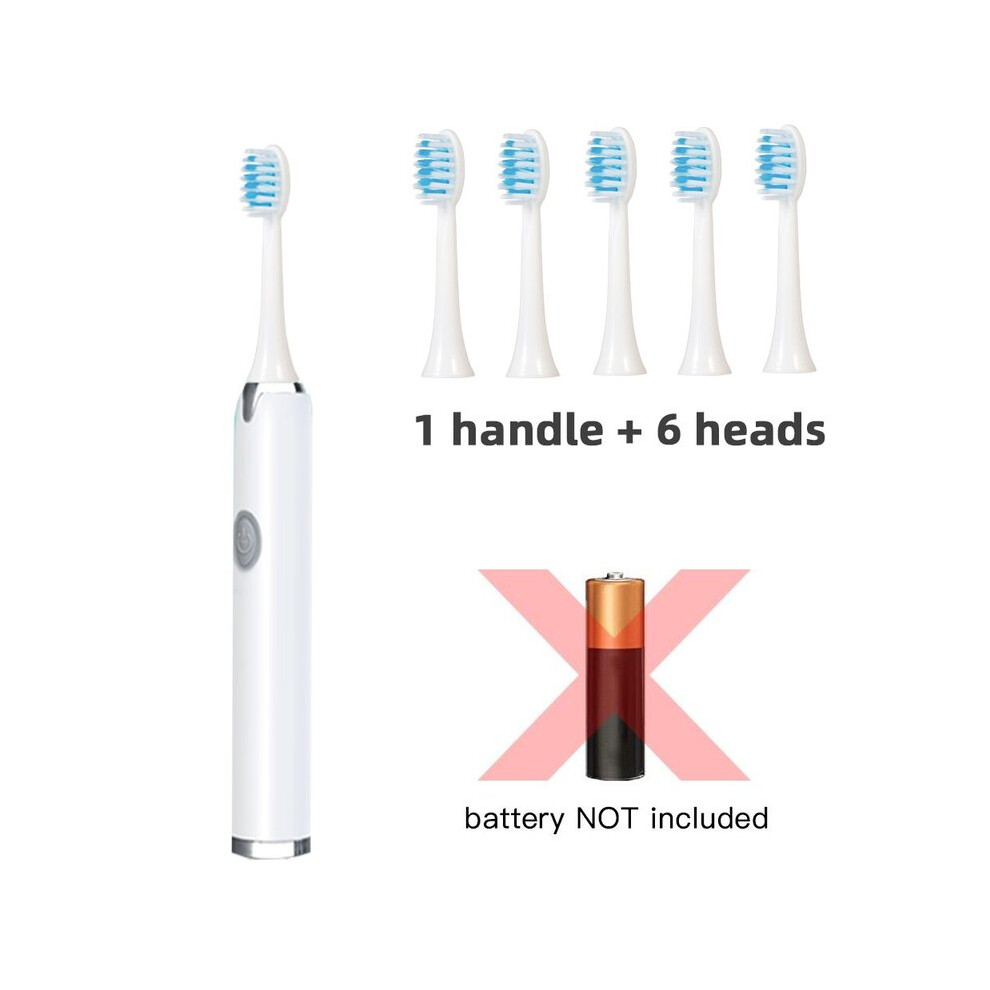 Maxpower Tongwode Sonic Electric Toothbrush Ipx7 Waterproof Adult Couple Home Use Soft Bristle Replaceable With 6 Tooth