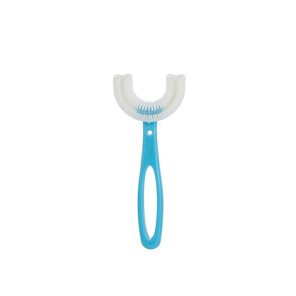 Baby Toothbrush Children 360 Degree U-Shaped Child Toothbrush Teethers Soft Silicone Baby Brush Kids Teeth Oral Maxpower