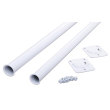 Closet Pro CD-0024-18/30WT Heavy Duty nastaviteln tyc 18 x 30 palcu bl
