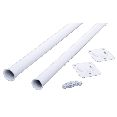 Cabo Ajustável Closet Pro CD-0024-18/30WT, 18 x 30 cm, Branco