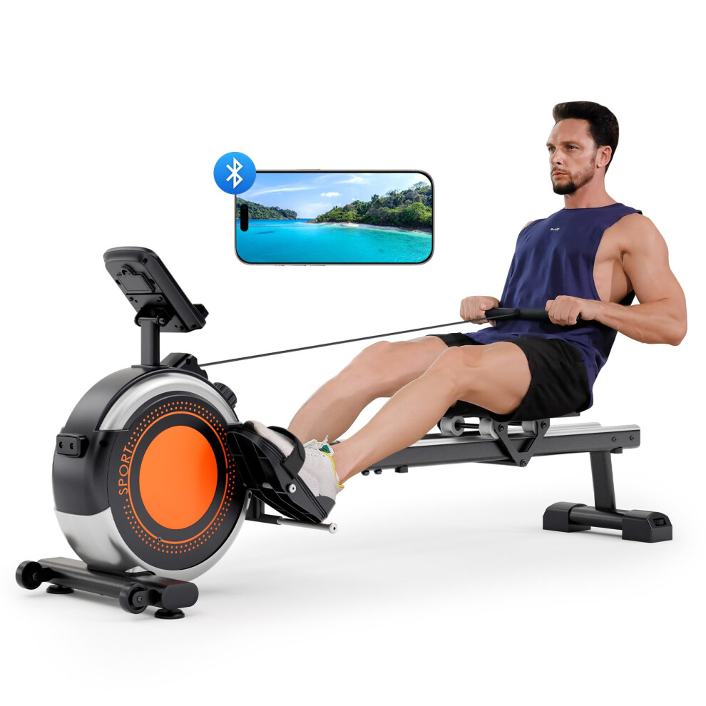 Dripex Rowing Machines for Home Use, Dual Slide Rail
