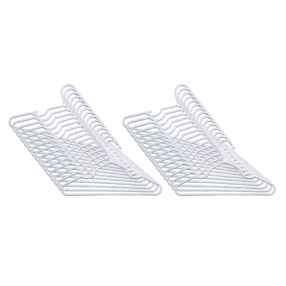 Delta Children 30-pack baby- en peuterhangers wit