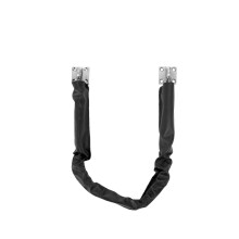 DON-JO HDCC-2512 STAL SILLATY CARMAL Z SZYKIMI Winylowym Pokrycie Satynowe Chrome Stated 25-1/2 """"
