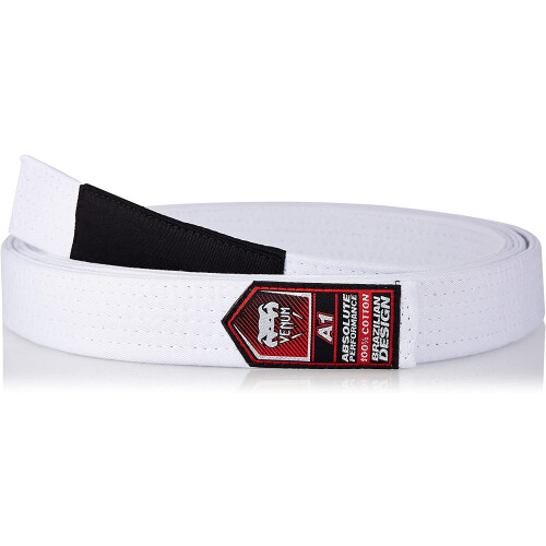 Cintur   n Venum BJJ blanco A3