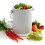 Norpro 93 1 Gallon White Compost Keeper Crock 4