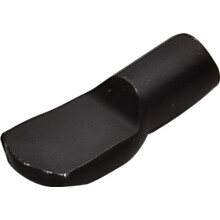 1/4"""" fekete polccsapok (25 db)
