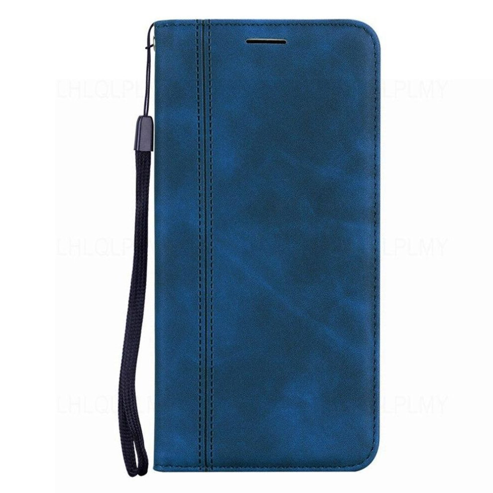 (blue, Samsung A30) Luxury Leather Flip Wallet Case For Samsung Galaxy A33 A23 A15 A25 A16 A32 A52 A54 A34 A13 A53 5G S24 A55 S21 S22 S23 A14 A35 A24 Book Open Left Cover