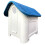 HugglePets HugglePets Plastic Dog Kennel (403) - Blue Roof 2