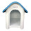 HugglePets HugglePets Plastic Dog Kennel (403) - Blue Roof 5