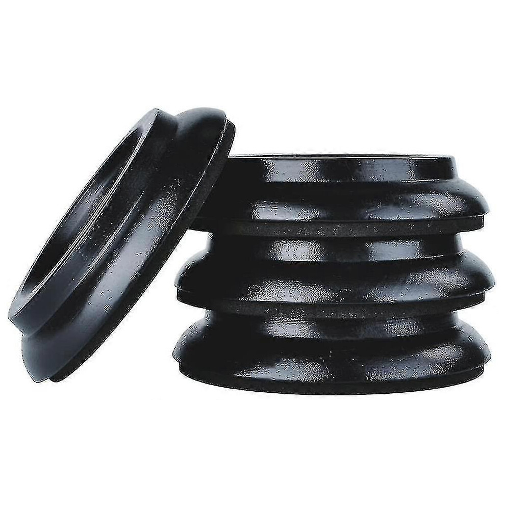 (Hardwood-Black, One Size) 4Pcs Upright Piano Caster Cups,Premium Hardwood Piano Caster Pads Furniture Leg 5062994748400