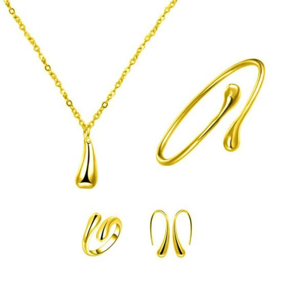 (golden) Portable Bracelet Set Stylish Golden Fashionable