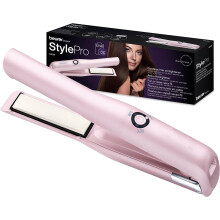 (Cordless Rechargeable Hair Straightener) HS20 Cordless Rechargeable Hair Straightener With USB Charging Cable, 3 Fast-Heating Temperature Settings And Heat-Resistant Cover