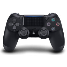 For PS4 PlayStation 4 Black DualShock 4 Wireless Controller - Refurbished
