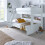 Bedmaster (White, Yes) Oliver Triple Sleeper Storage Bunk Bed 3