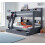Bedmaster (Onyx Grey, No) Oliver Triple Sleeper Storage Bunk Bed 1