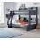 Bedmaster (Onyx Grey, Yes) Oliver Triple Sleeper Storage Bunk Bed 5