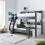 Bedmaster (Grey and White, Yes) Oliver Triple Sleeper Storage Bunk Bed 5