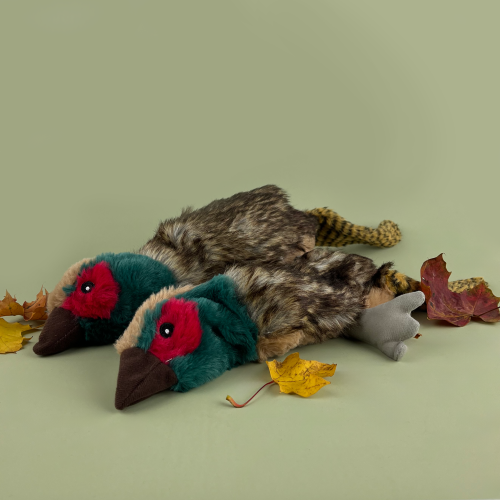 HugglePets HugglePets Legacy Pheasant (Pete) Dog Toy 2
