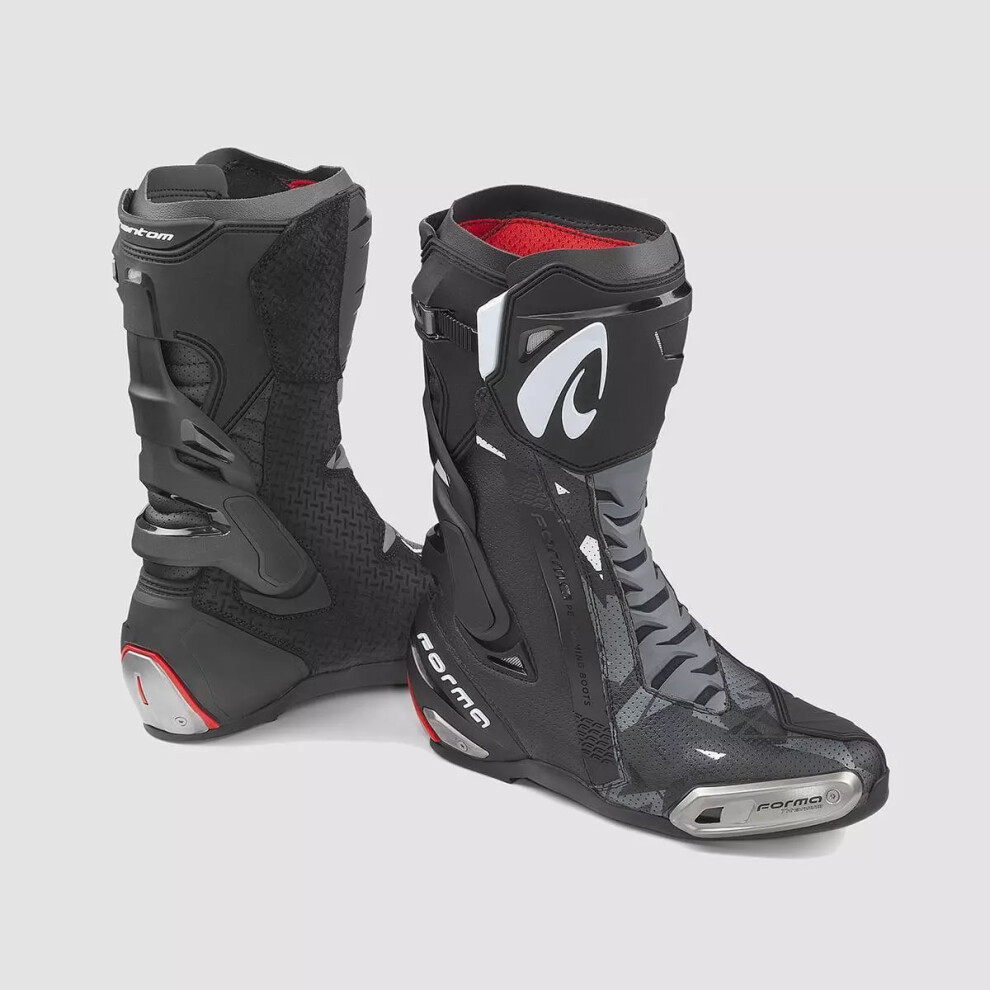 Forma Phantom Flow Black Motorcycle Eu 43 / Uk 9 Black,Red 8052998037959