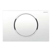 Geberit Sigma 10 Single Flush Plate White Gloss 115.758.KJ.5