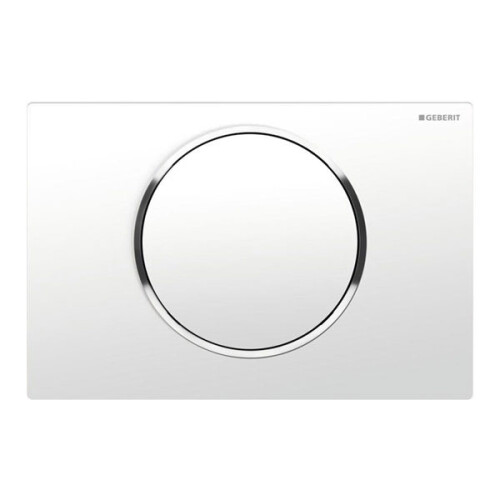Geberit Geberit Sigma 10 Single Flush Plate White Gloss 115.758.KJ.5