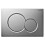 Geberit Geberit Sigma01 Dual Flush Plate Gloss Matt Chrome 115.770.KA.5 1