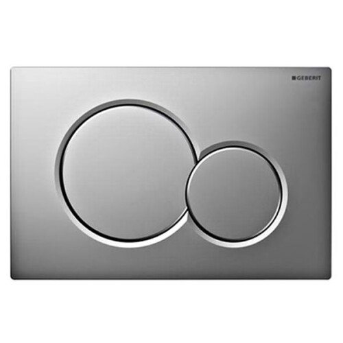 Geberit Geberit Sigma01 Dual Flush Plate Gloss Matt Chrome 115.770.KA.5
