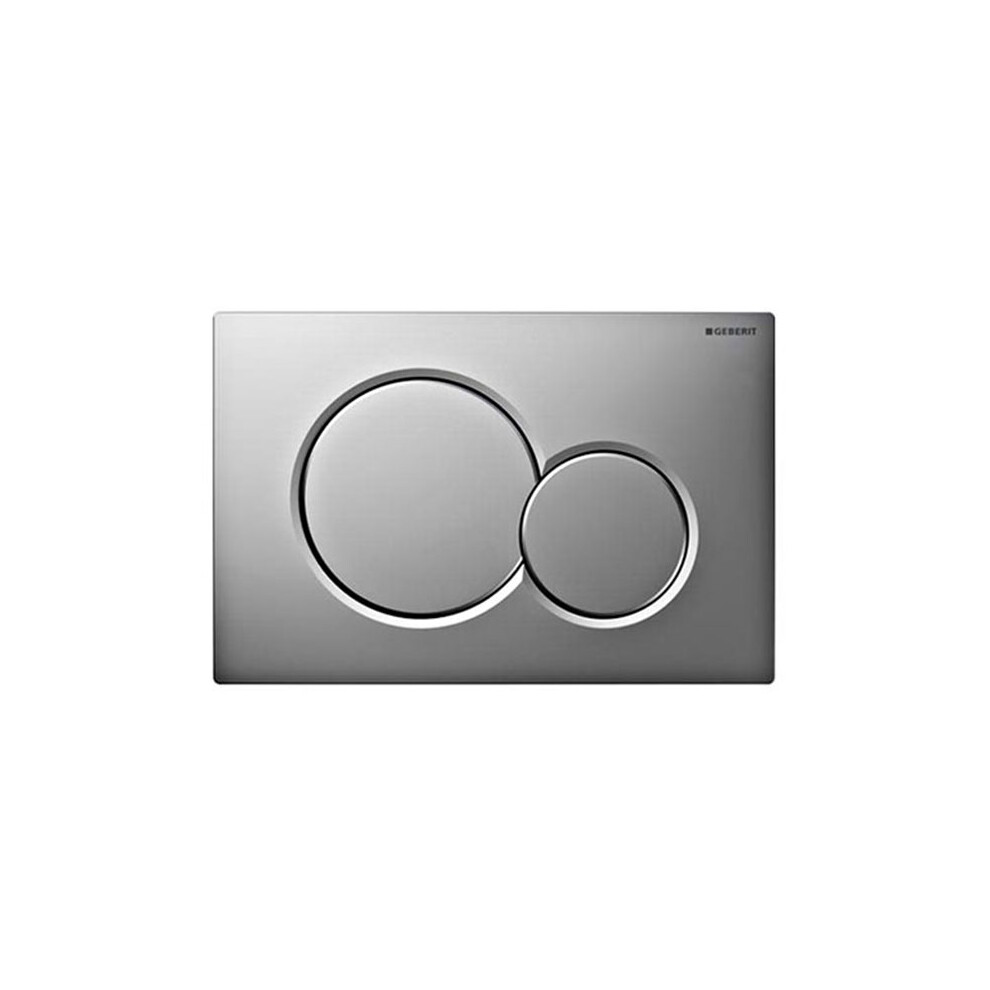 Geberit Sigma01 Dual Flush Plate Gloss Matt Chrome 115.770.Ka.5