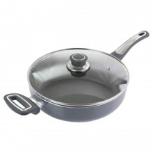Oster 128659.02 3.5 qt. Aluminum Saute Pan with Lid