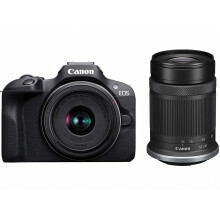 Canon EOS R100 Mirrorless Camera RFS 18-45mm & STM 55-210mm IS Lenses