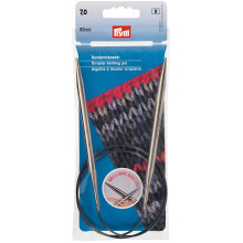 Prym 32 Circular Brass Knitting Needles  7mm