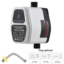 Pompe de rappel de pression d'eau portable 24V 100pa douche automatique Pression d'eau Booster de détection intelligente Économie d'énergie ma
