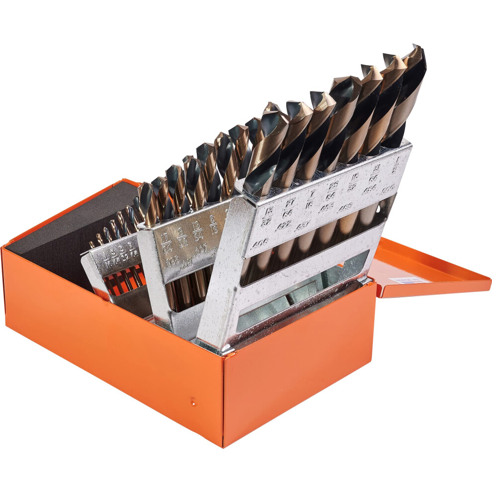 Knkut 29 Piece Short Stubby Length Drill Bit Set 11612 By 64Ths 843724000389