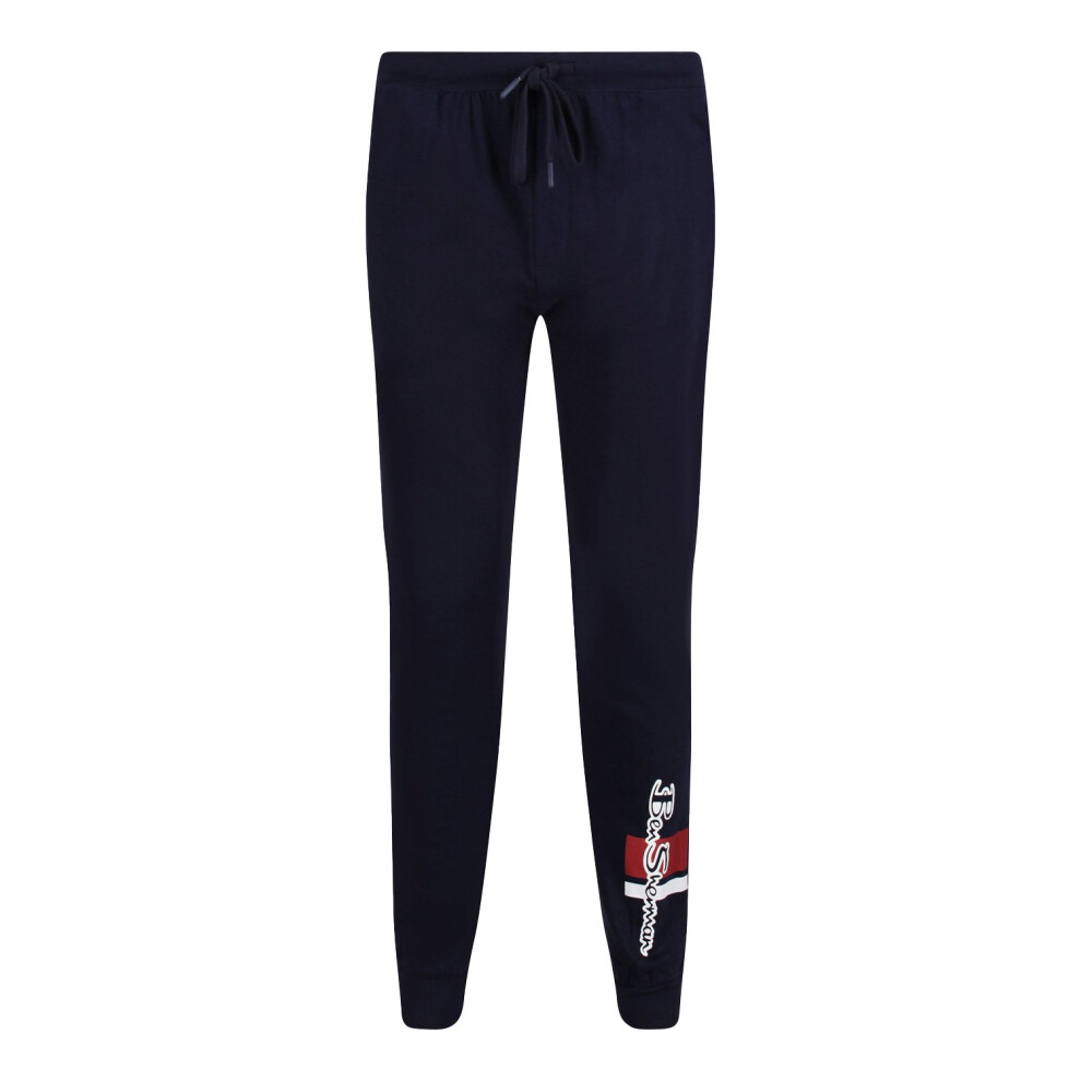 (Navy, Medium) Ben Sherman Mens Lounge Pant Julian