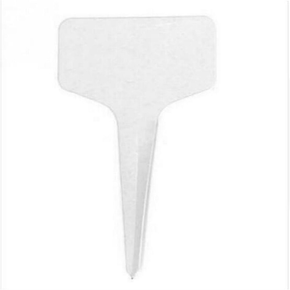 (white, 10pcs) 10pcs Plastic T-type Garden Tag Plant Flower Label Nursery Thick Tag For Plants Garden Decoration