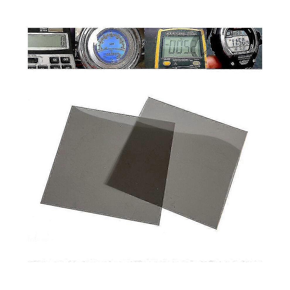 (As Show, One Size) 18Cm Polarizing Film Polarizer Watch Multimeter Calculator Lcd Display Repair 5062994744846