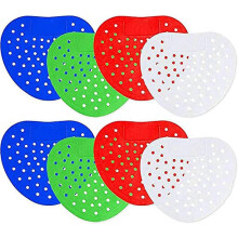 (As show, One size) 8 Pieces Urinal Screen, Urinal Deodorizer, Urinal Filter, Long Lasting Scent In Every Urinal Or Urinal (big Hole)