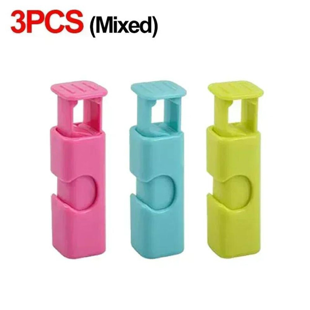 (3pcs) Donzens of Food Sealing Clips Bread Storage Bag Clips For Snack Wrap Bags Spring Clamp Reusable Kitchen Organization Clamp
