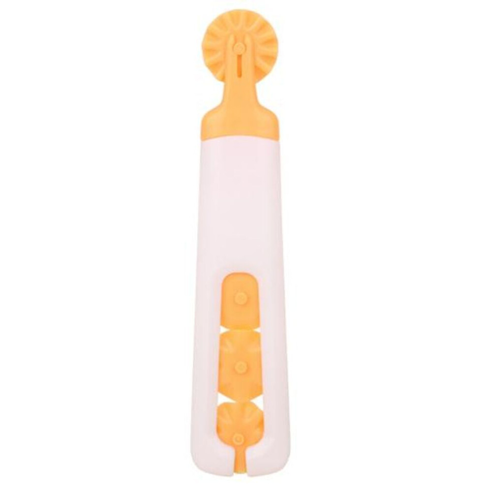 (as the picture) Roller Docker Dough Cutter Tool Food Grade BPA Free Mini Size Lightweight DIY Wave Dough Cutting Tool Kitchen Accessories