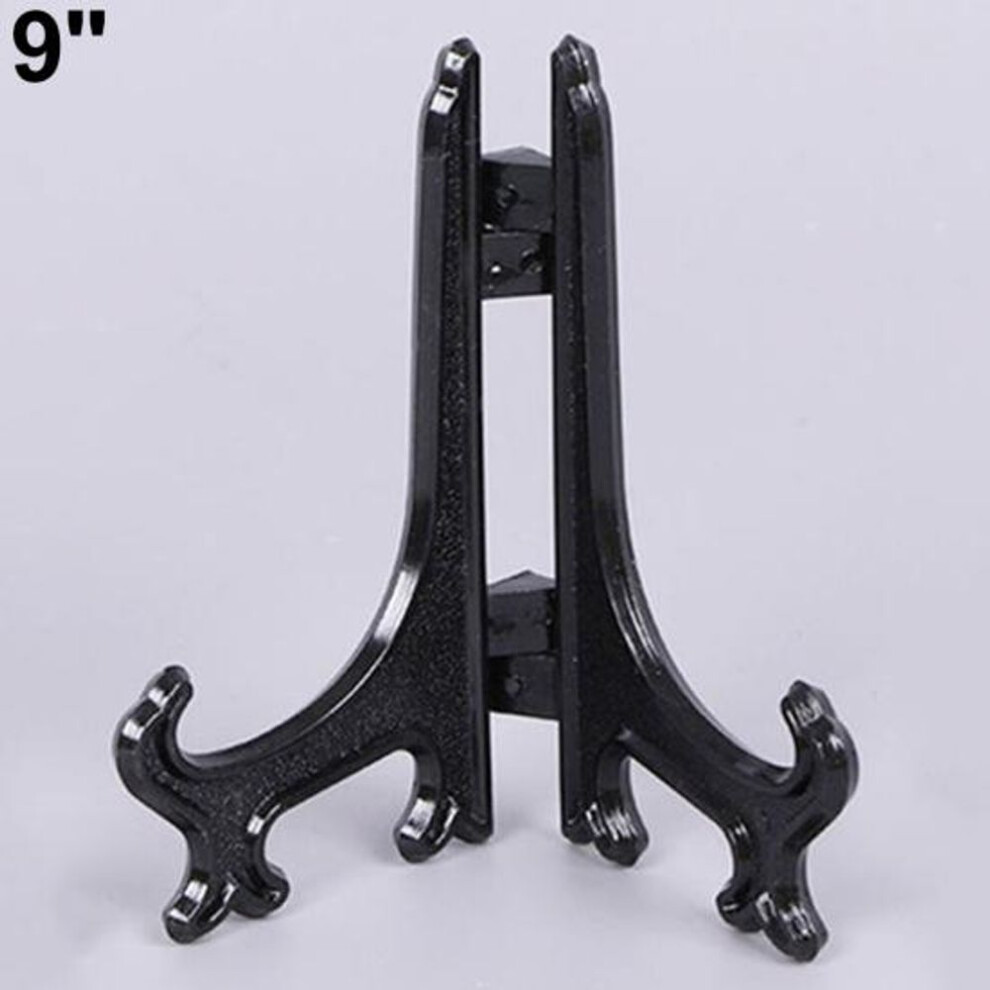 (as the picture, 9 inch) 3/5/7/9 Inch Display Easel Stand Plate Bowl Picture Photo Frame Pedestal Holder